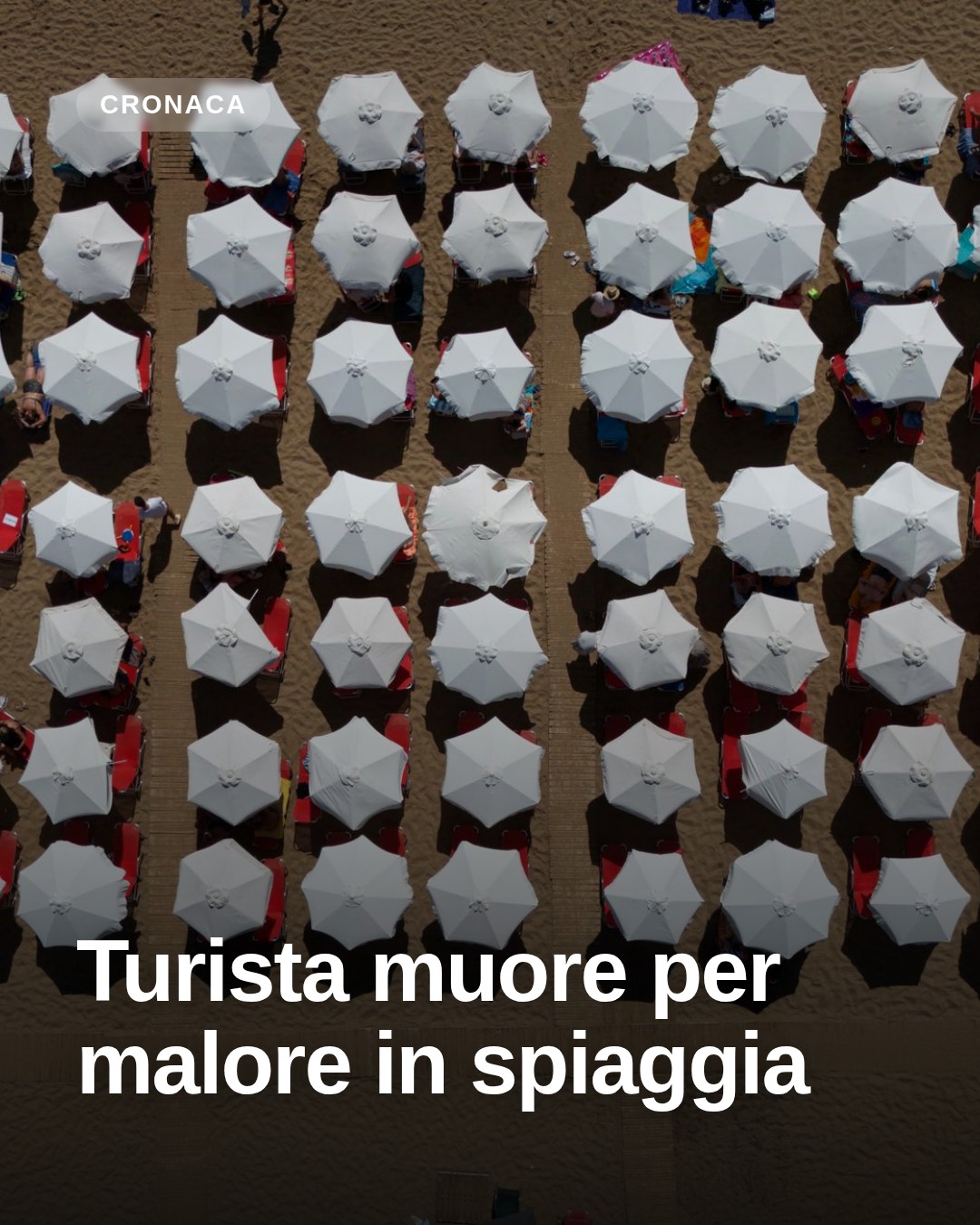 Rimini, malore fatale in spiaggia durante il riposo pomeridiano
