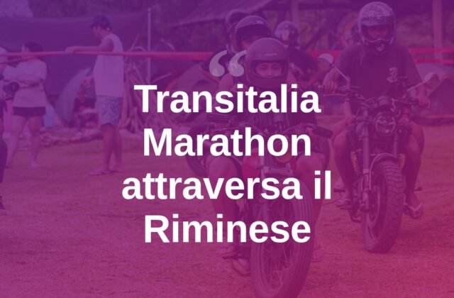 Transitalia Marathon, il rally di moto d’epoca fa tappa nel Riminese