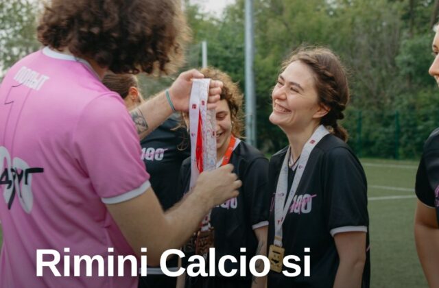 Rimini Calcio si presenta al Bagno 26: ruoli e progetti