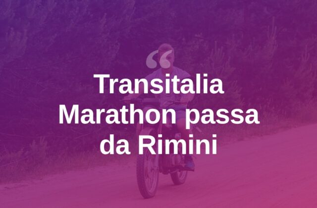 Rimini tappa della Transitalia Marathon, motori d’epoca in città