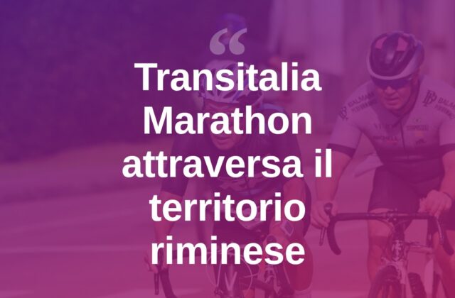 Transitalia Marathon, la corsa che attraversa anche Rimini