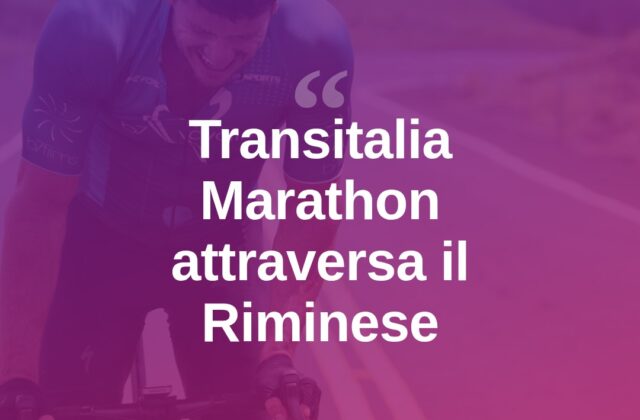 Transitalia Marathon, la corsa nazionale passa da Rimini