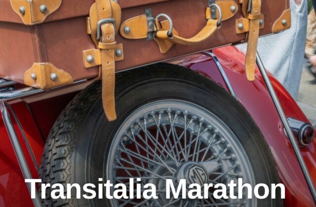 Transitalia Marathon, auto storiche in transito sul territorio riminese
