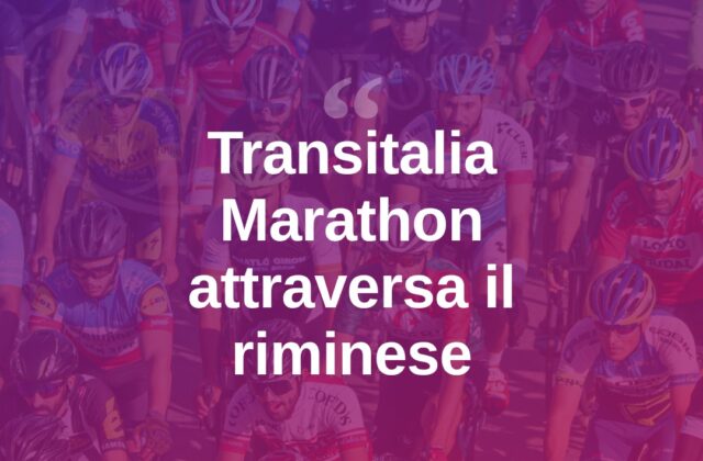 Transitalia Marathon, la sfida su due ruote attraversa Rimini