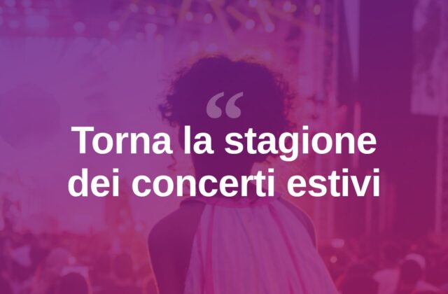Torna la stagione dei concerti d’estate a Rimini