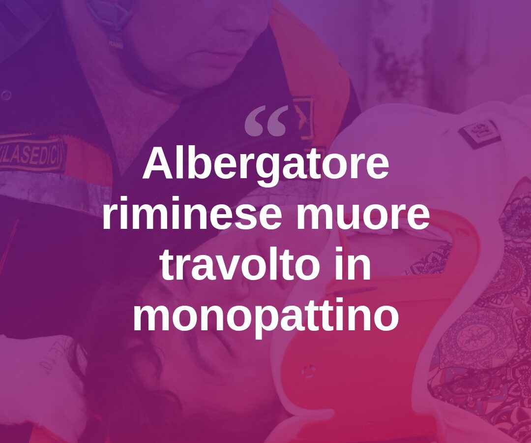 Travolto in monopattino sulla Statale, muore albergatore riminese