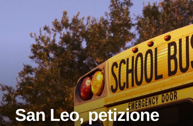 San Leo, a rischio il trasporto scolastico: genitori in rivolta