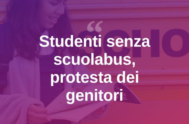 Rimini, niente scuolabus per i ragazzi di prima media