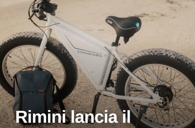 Rimini, al via il Servizio Spiaggia con le eco-bike