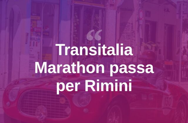 Rimini tappa della Transitalia Marathon, attesa per i motociclisti