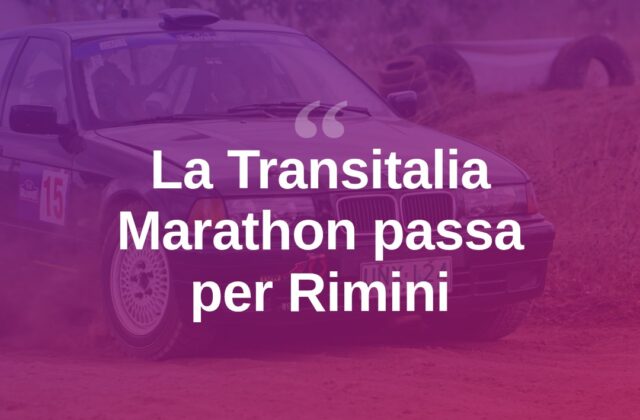 Auto d’epoca in città: la Transitalia Marathon fa tappa a Rimini