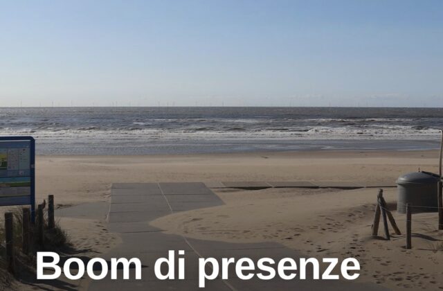 Spiaggia Libera Tutti, boom di presenze a metà estate
