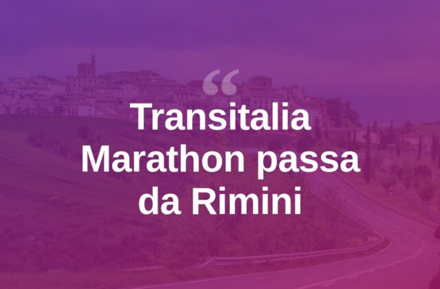 Rimini crocevia della Transitalia Marathon, sfida bike no-stop