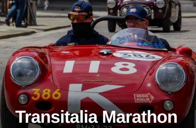 Transitalia Marathon fa tappa a Rimini con le auto d’epoca