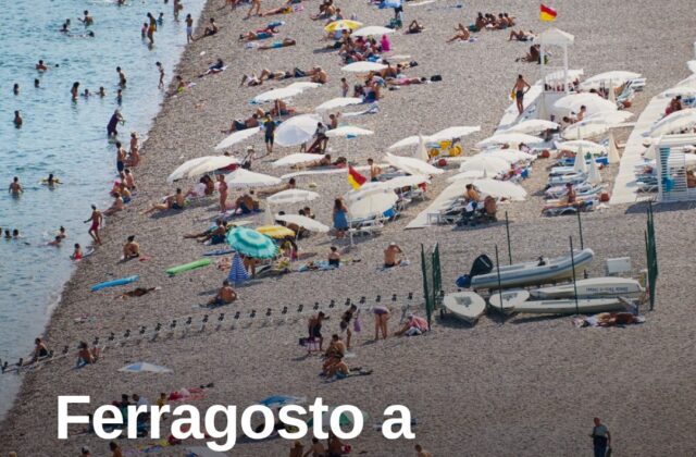 Ferragosto a Miramare, spiaggia e lungomare in festa