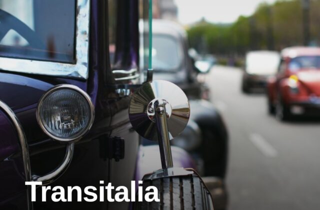 Rimini tappa della Transitalia Marathon, auto storiche in città