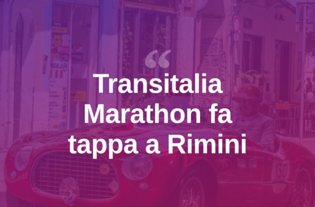 Transitalia Marathon, la carovana di moto d’epoca fa tappa a Rimini