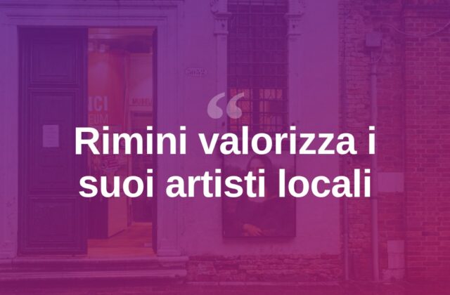 Rimini celebra i suoi artisti: nasce un percorso dedicato al talento locale