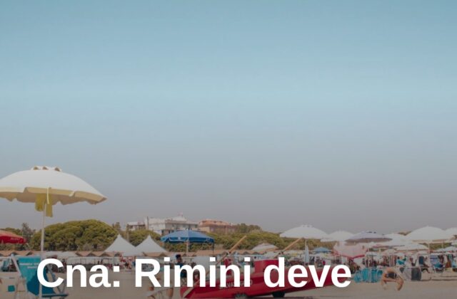 Cna: “Il mare non basta più, Rimini deve reinventarsi”