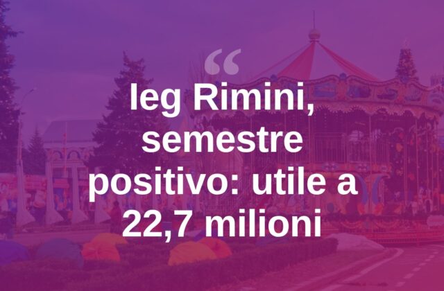 Ieg, primo semestre da record: ricavi a 162,8 milioni