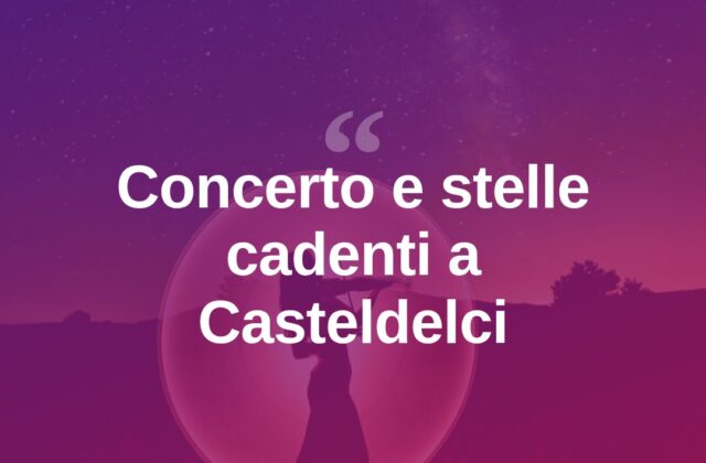 Casteldelci, successo per il concerto sotto le stelle dei “Cantori per Caso”