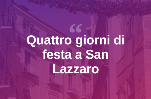 Rimini, quattro giorni di festa per la Fiera di San Lazzaro