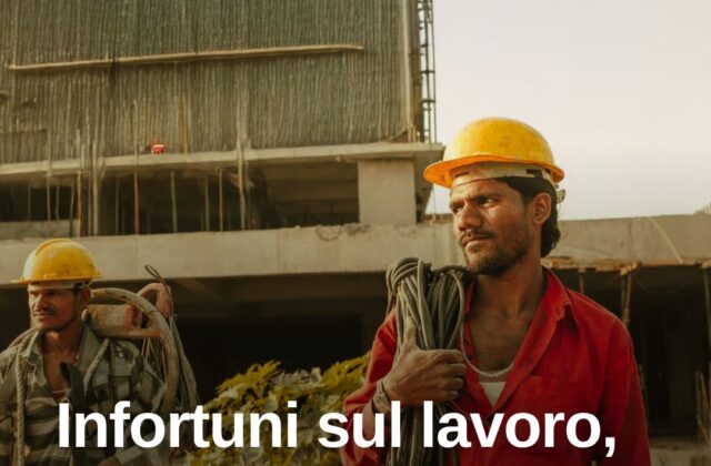 Sicurezza sul lavoro, cantieri e trasporti i settori più a rischio