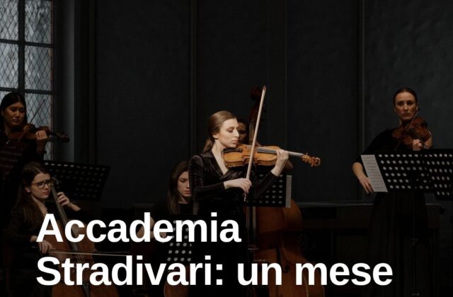 Un mese di musica all’Accademia Stradivari tra masterclass e concerti