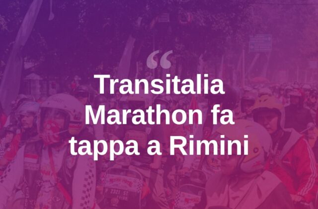 Transitalia Marathon, il raduno moto attraversa Rimini e provincia