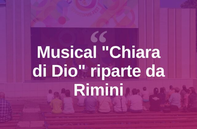 “Chiara di Dio” riparte da Rimini con 650mila spettatori
