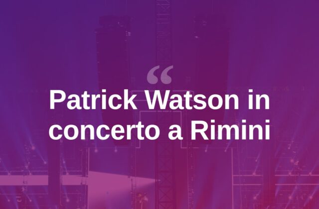 Patrick Watson in concerto alla Corte degli Agostiniani il 24 luglio