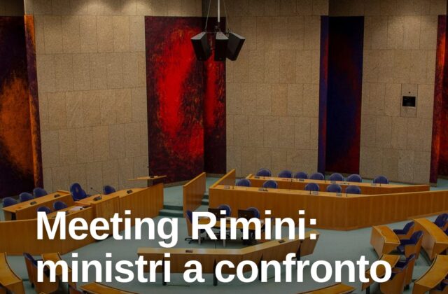 Meeting di Rimini, martedì di incontri tra politica e imprese