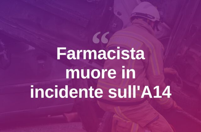 Incidente sull’A14, muore la farmacista Antonella Doneda