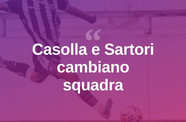 Calcio, i bomber Casolla e Sartori trovano squadra
