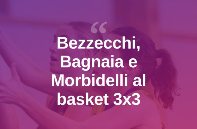 Bezzecchi, Bagnaia e Morbidelli a Rimini per il basket 3×3