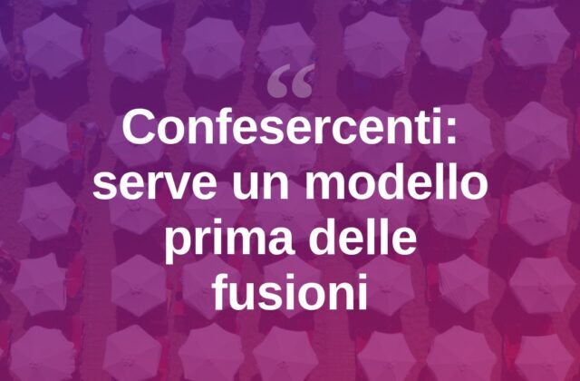 Concessioni balneari, Confesercenti chiede un modello prima delle fusioni