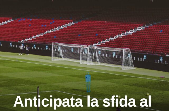 Calcio, anticipata la sfida al vertice Tre Fiori-Domagnano