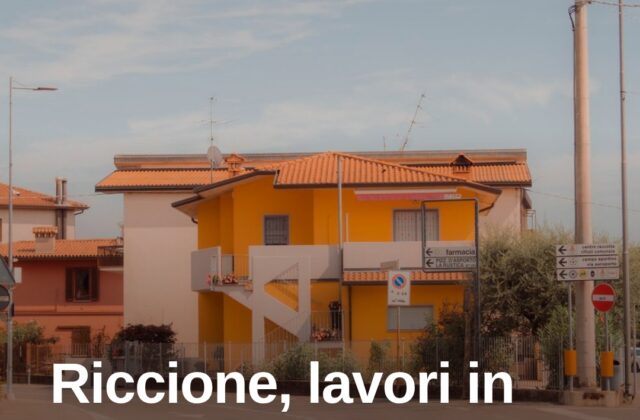 Riccione, corso Fratelli Cervi: al via i lavori di riqualificazione