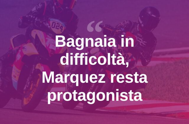 Bagnaia in crisi a Misano: “Moto nervosa, non capiamo perché”