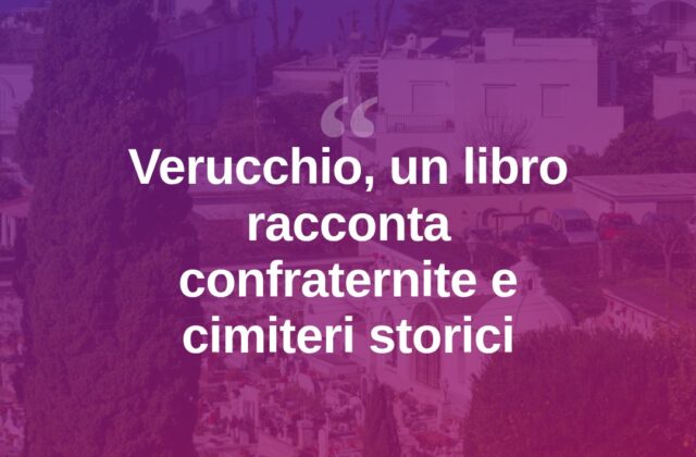 Verucchio, un libro riscopre confraternite, culti e antichi cimiteri
