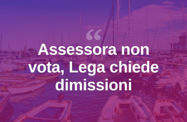 Porto, l’assessora Angelini non vota: la Lega attacca