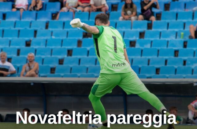 Novafeltria-Valsanterno 1-1, non basta il gol di Mancini