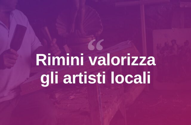 Rimini valorizza i suoi artisti con una nuova iniziativa culturale