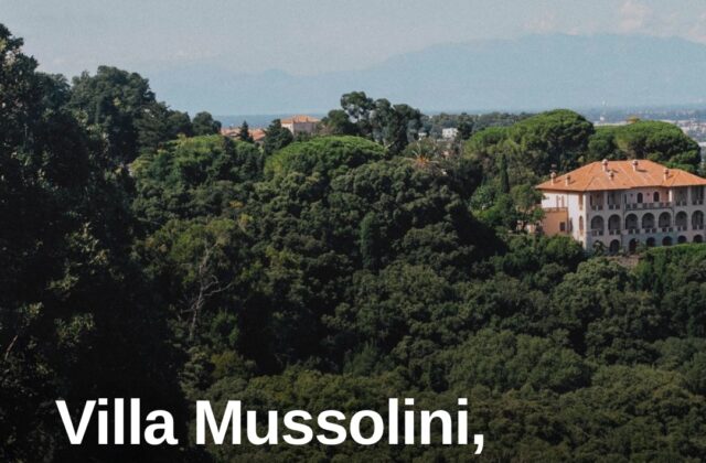 Villa Mussolini, Omar Iannuzzi chiude “Generazione Riviera”