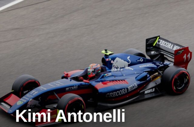 Kimi Antonelli a Sport in Fiera, incontro con gli studenti