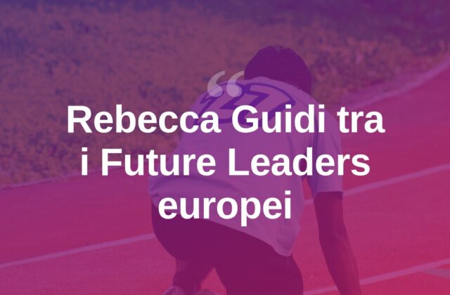 Rebecca Guidi selezionata tra i Future Leaders dell’atletica europea