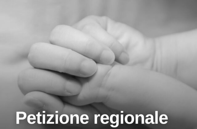 Natalità, in Regione parte una petizione per sostenere le famiglie