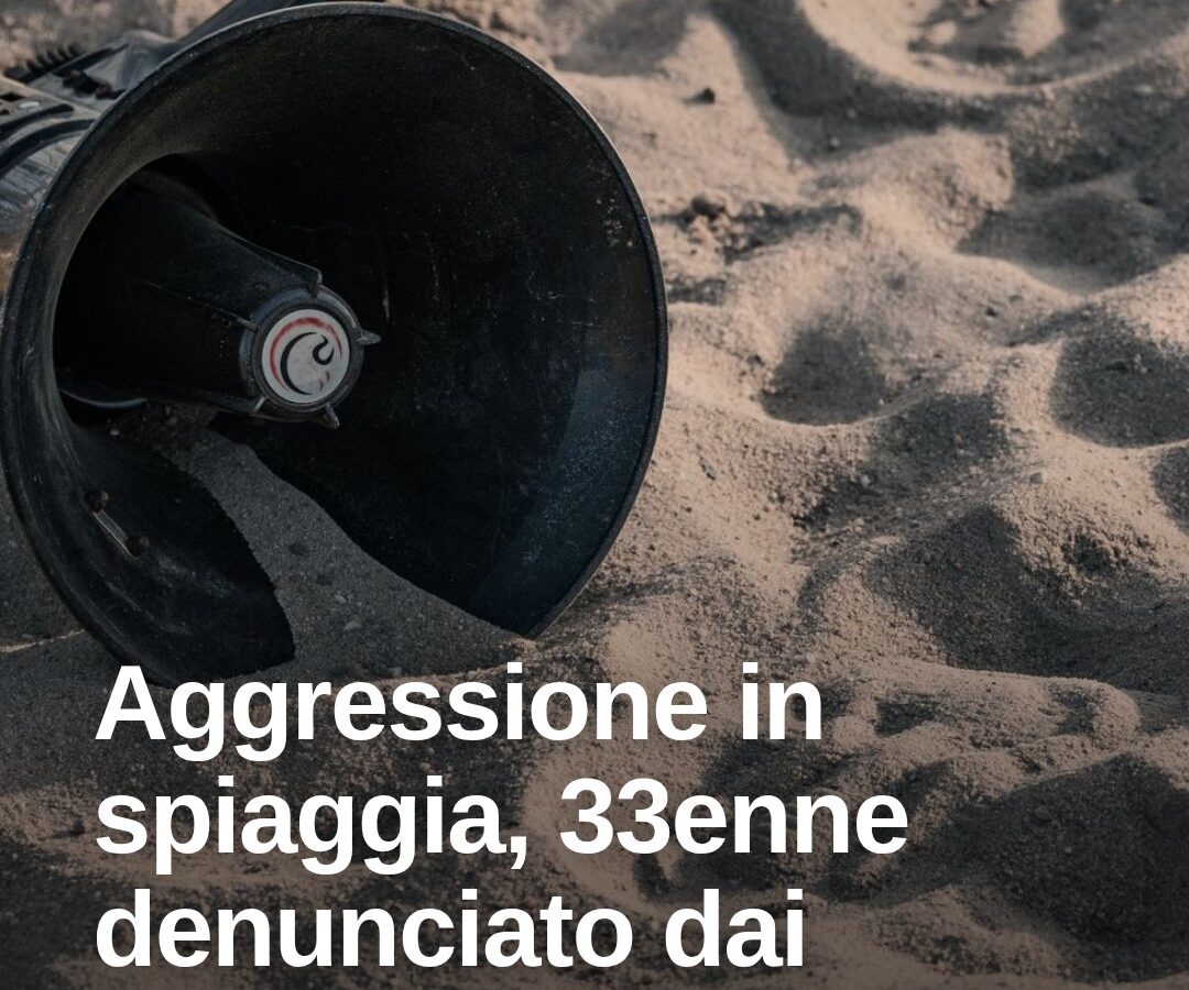 Aggressione in spiaggia a Rimini, 33enne denunciato