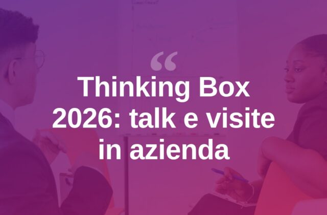 InOut 2026, Thinking Box si rinnova con talk e visite aziendali
