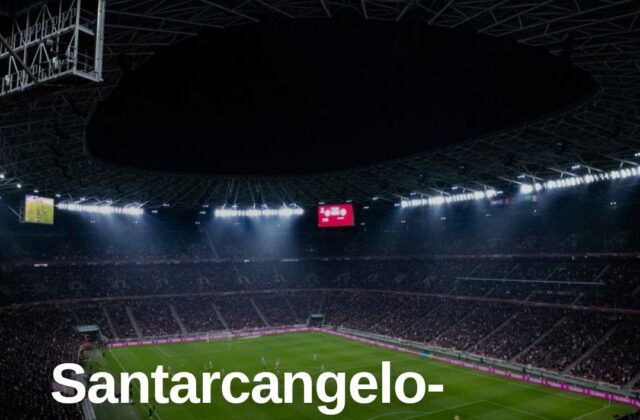 Santarcangelo-Fratta Terme 1-1, Giunchi risponde a Muratori